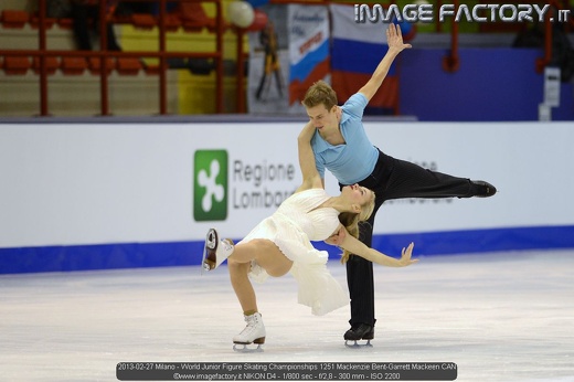2013-02-27 Milano - World Junior Figure Skating Championships 1251 Mackenzie Bent-Garrett Mackeen CAN